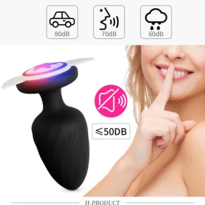 Wings LED Remote-Control Personal Massager | Waterproof Rechargeable Design