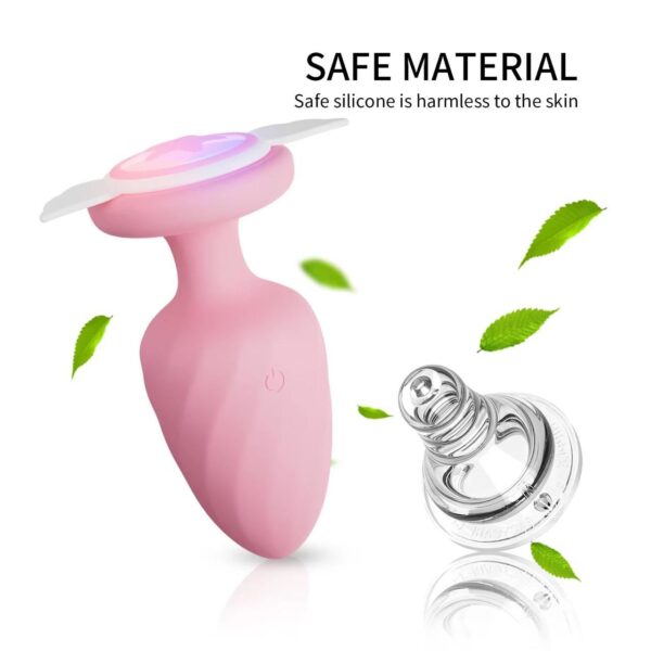 Wings LED Remote-Control Personal Massager | Waterproof Rechargeable Design – alternate view