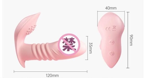 Chingari Muse Remote Control Wearable Personal Massager with Heating Function & Multi-Mode Vibration – alternate view