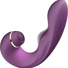 Silicone G-Spot Tapping Clitoral Stimulator Vibrator – Dual Action Pleasure Toy
