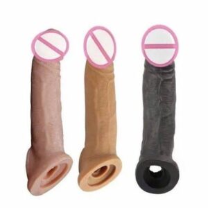 Reusable Silicone Penis Sleeve – Extension & Enhancement Condom