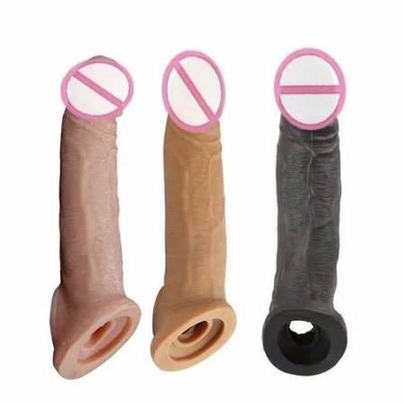 Reusable Silicone Penis Sleeve – Extension & Enhancement Condom