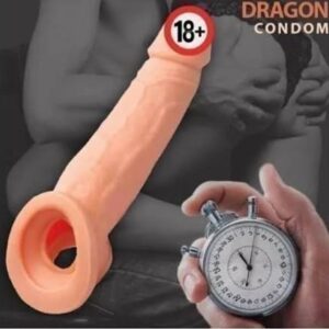 Dragon Sleeve Penis Enhancement Condom – Reusable & Washable Silicone Sleeve